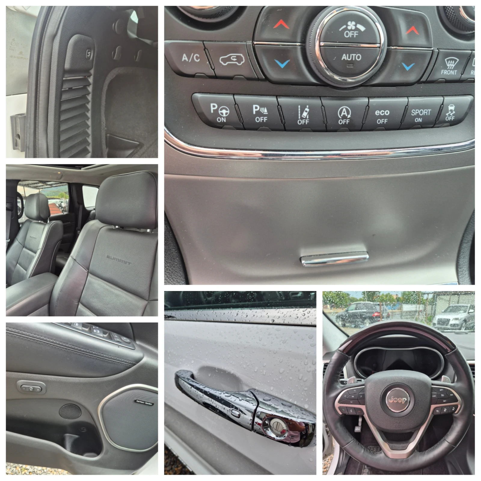 Jeep Grand cherokee 3.0d Summit 2017г.157х.км. Швейцария , снимка 16 - Автомобили и джипове - 55265186
