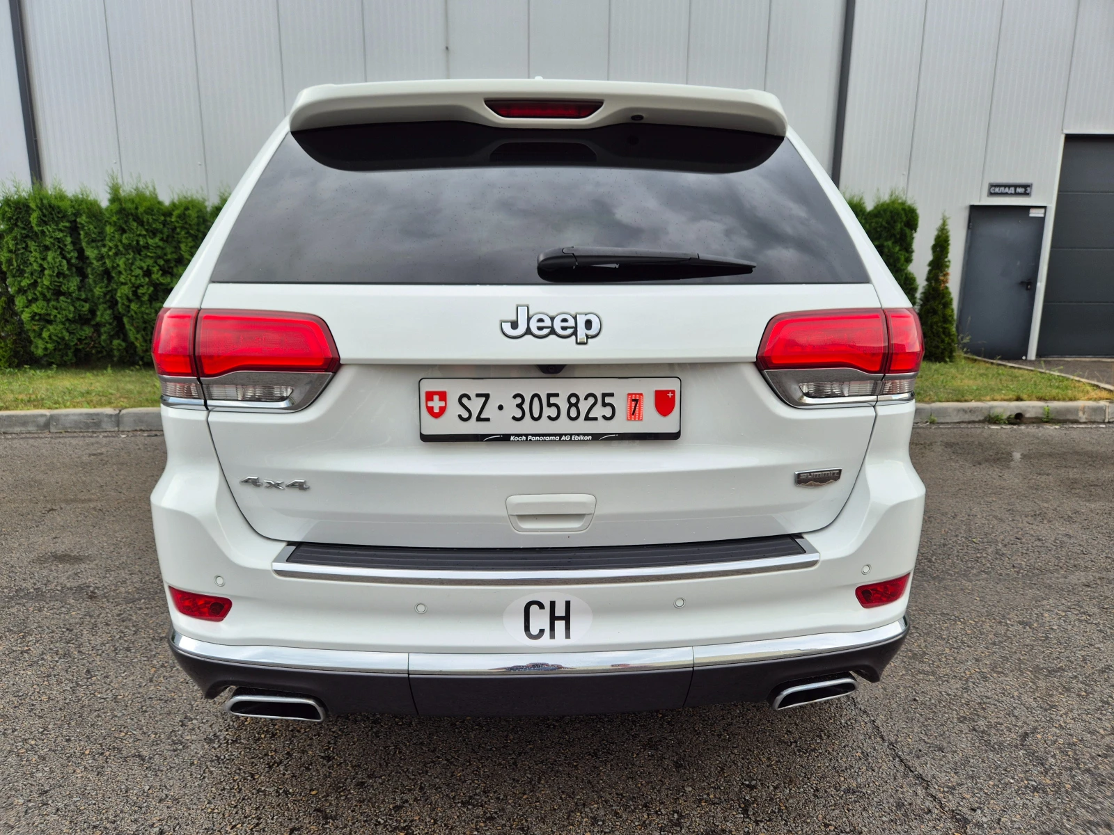 Jeep Grand cherokee 3.0d Summit 2017г.157х.км. Швейцария , снимка 6 - Автомобили и джипове - 55265186