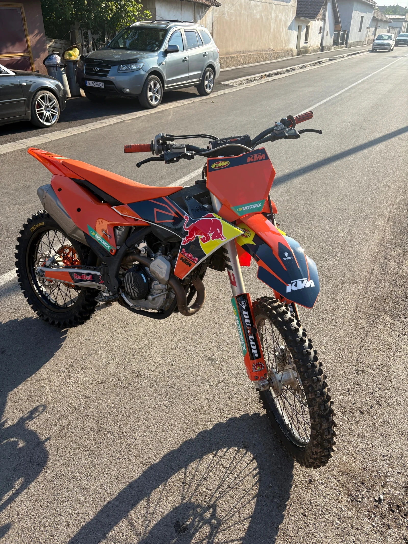 Ktm SX-F Wp-окачване/Akrapovi?-изпускателна система  