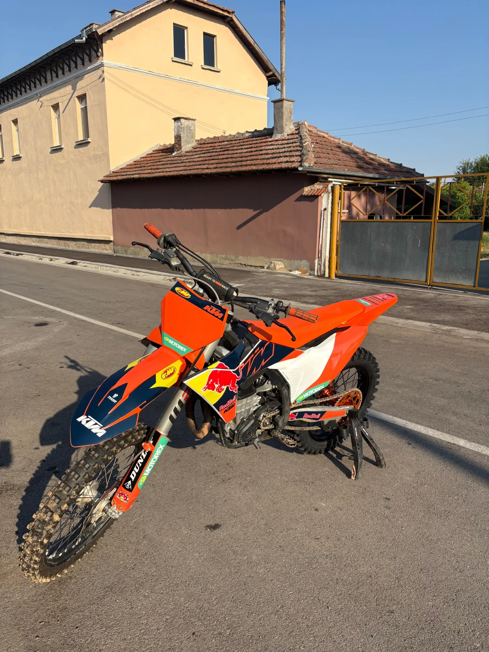 Ktm SX-F Wp-окачване/Akrapovi?-изпускателна система  , снимка 6 - Мотоциклети и мототехника - 55658150