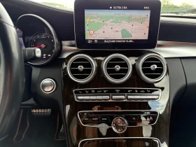 Mercedes-Benz C 400 4M AMG/DESIGNO/360/DISTR/ОБДУХ/K LESS/H UP/ПЕЧКА, снимка 16
