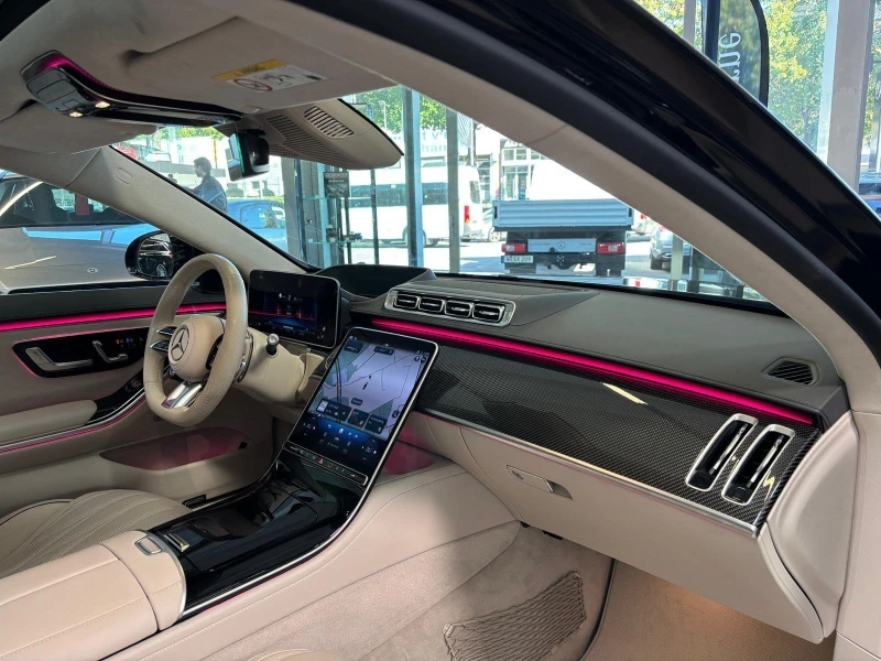 Mercedes-Benz S 63 AMG 4-MATIC E-PERFORMANCE CARBON HEAD UP 360 , снимка 11 - Автомобили и джипове - 52149045