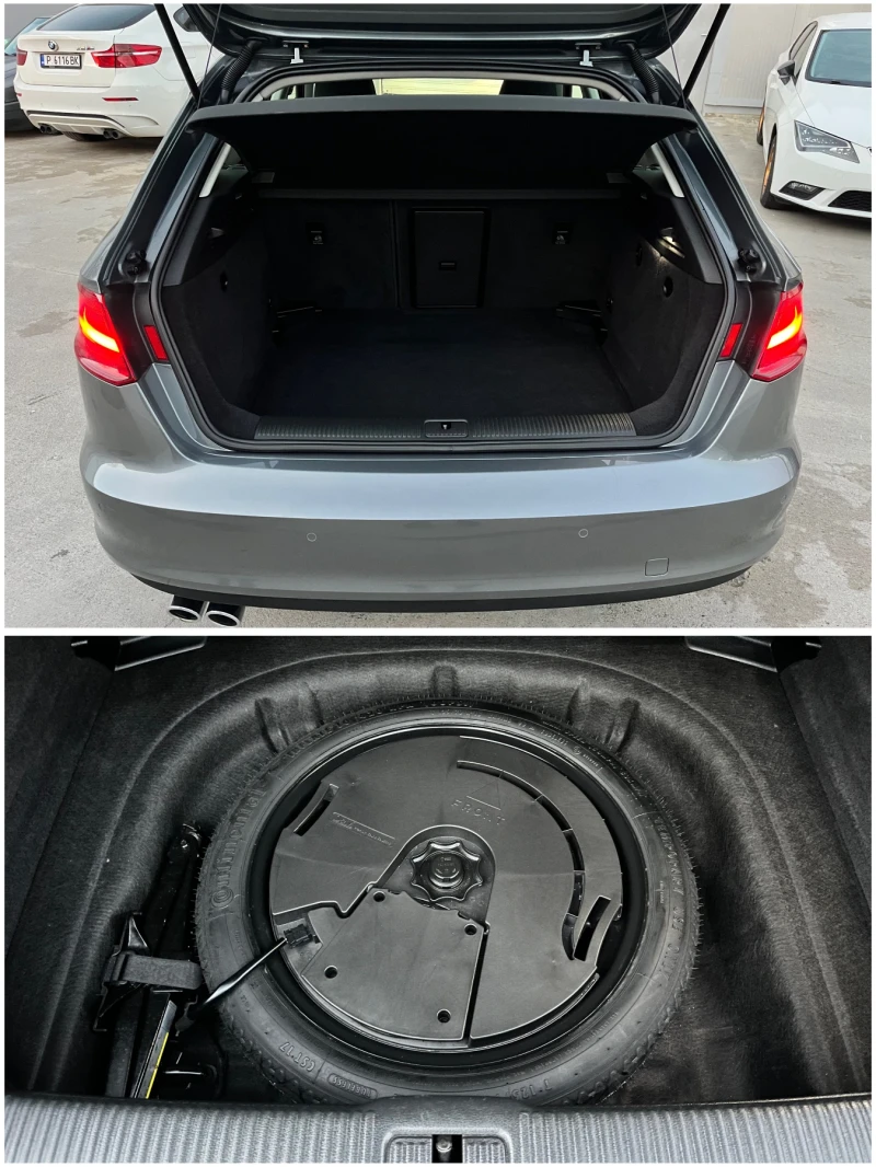 Audi A3 2, 0TDI-150k.с/АВТОМАТИК/НАВИГАЦИЯ/ТОП СЪСТОЯНИЕ!!, снимка 13 - Автомобили и джипове - 52541135