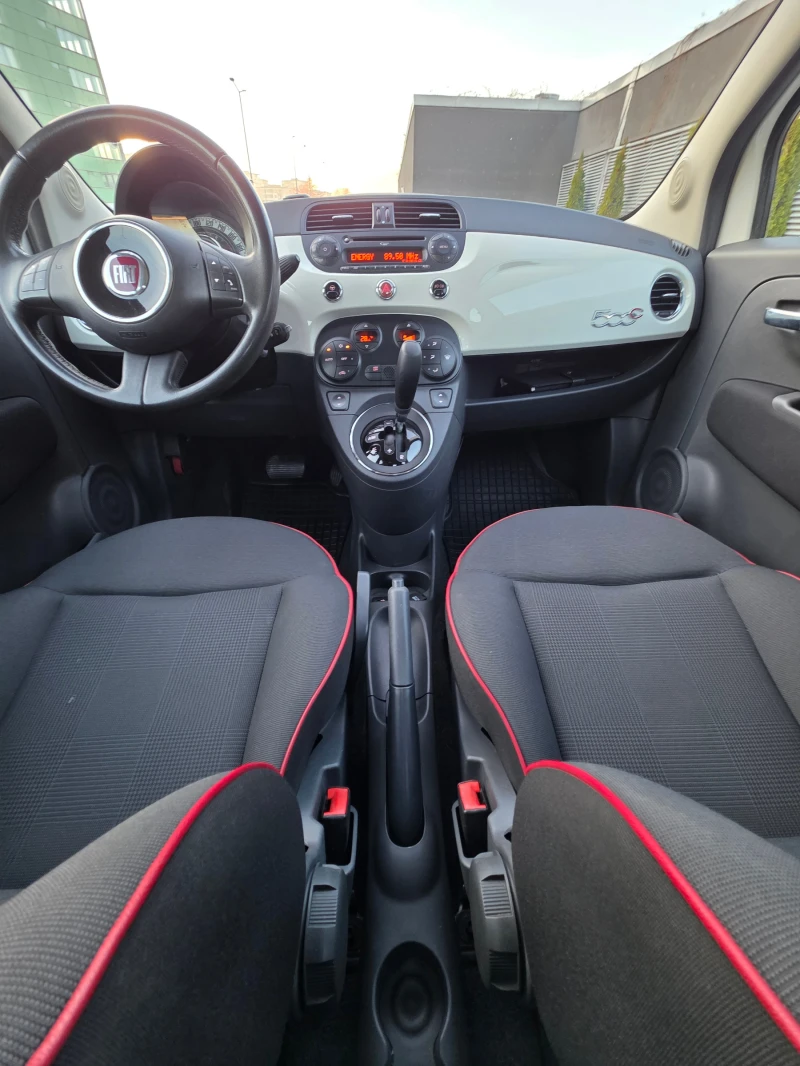 Fiat 500 Cabrio-1.2 Lounge-8V-69 hp, снимка 11 - Автомобили и джипове - 52797418