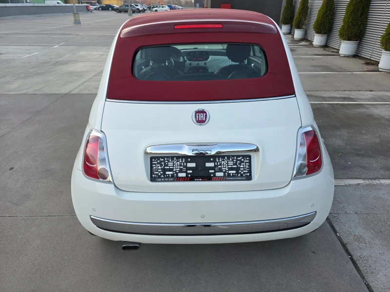 Fiat 500 Cabrio-1.2 Lounge-8V-69 hp, снимка 6 - Автомобили и джипове - 52797418