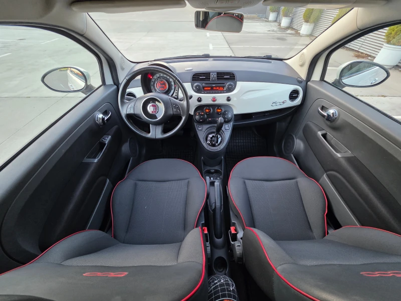 Fiat 500 Cabrio-1.2 Lounge-8V-69 hp, снимка 13 - Автомобили и джипове - 52797418