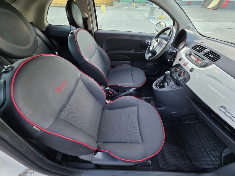 Fiat 500 Cabrio-1.2 Lounge-8V-69 hp, снимка 16 - Автомобили и джипове - 52797418