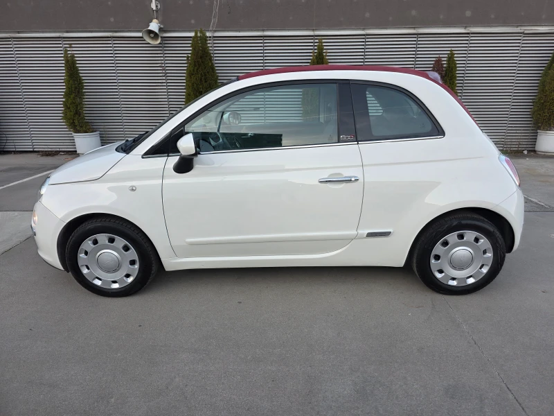 Fiat 500 Cabrio-1.2 Lounge-8V-69 hp, снимка 8 - Автомобили и джипове - 52797418