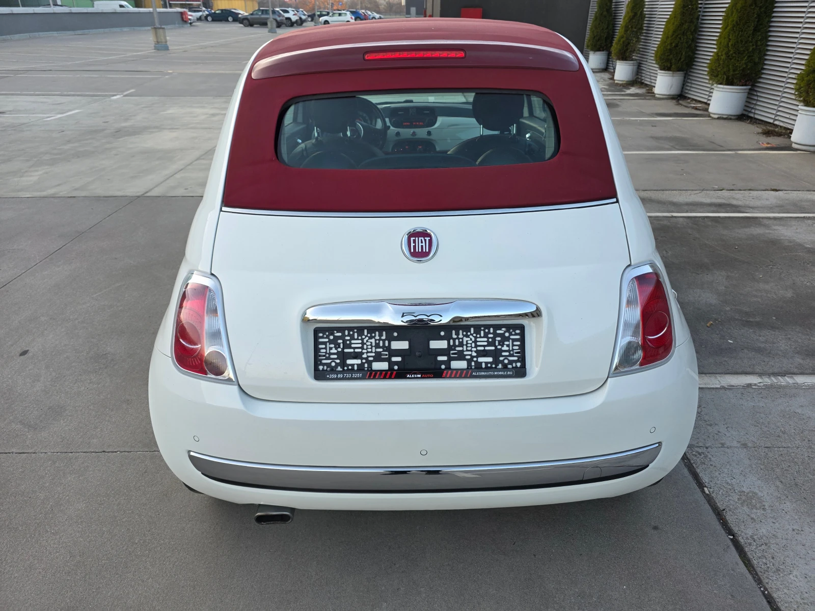 Fiat 500 Cabrio-1.2 Lounge-8V-69 hp | Mobile.bg � ����������� 6