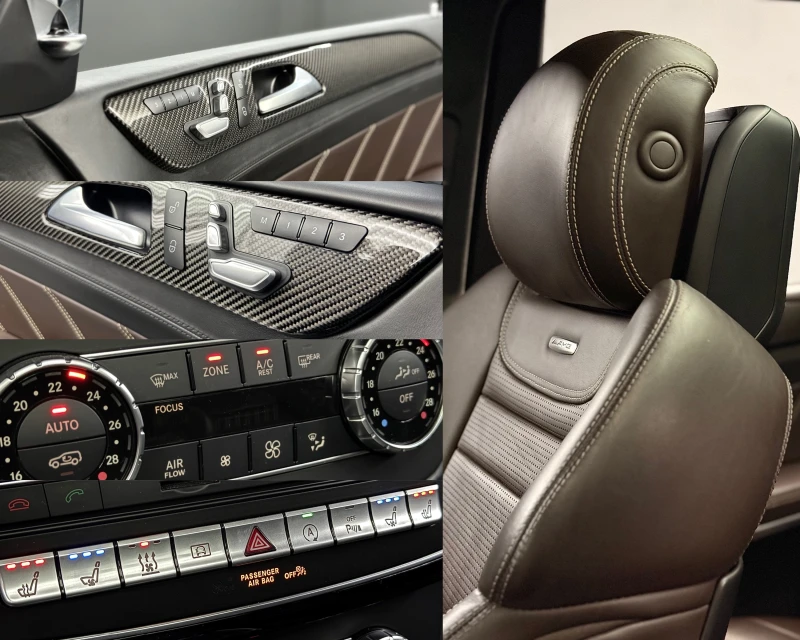 Mercedes-Benz GLS 63 AMG Масаж* TV* Pano* Carbon* Bang&Olufsen* Печка, снимка 11 - Автомобили и джипове - 50332980