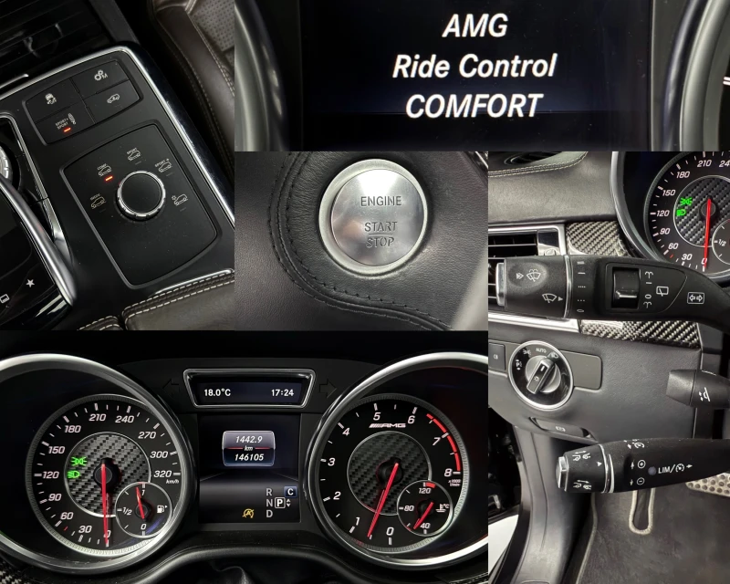 Mercedes-Benz GLS 63 AMG Масаж* TV* Pano* Carbon* Bang&Olufsen* Печка, снимка 13 - Автомобили и джипове - 50332980