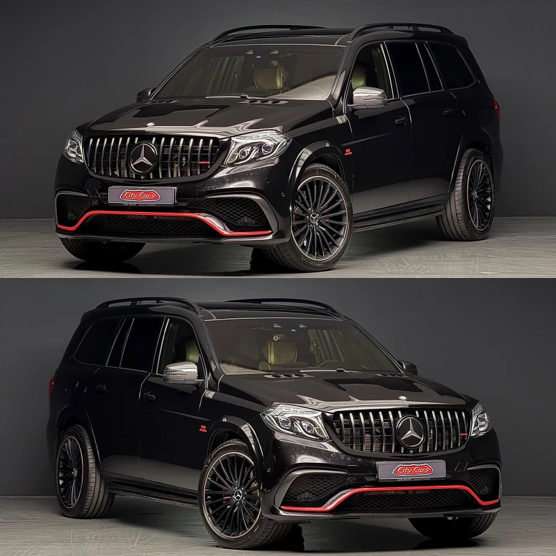 Mercedes-Benz GLS 63 AMG Масаж* TV* Pano* Carbon* Bang&Olufsen* Печка, снимка 2 - Автомобили и джипове - 50332980