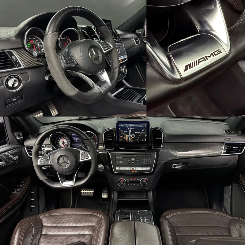 Mercedes-Benz GLS 63 AMG Масаж* TV* Pano* Carbon* Bang&Olufsen* Печка, снимка 9 - Автомобили и джипове - 50332980