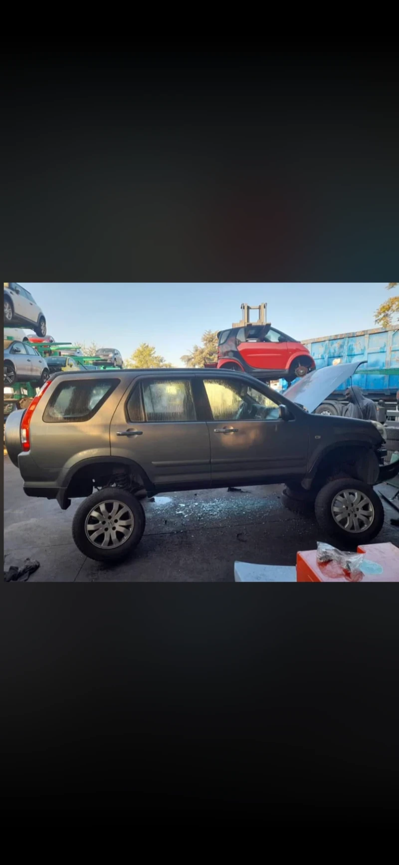 Honda Cr-v 2.2d НА ЧАСТИ!!!, снимка 4 - Автомобили и джипове - 52960831