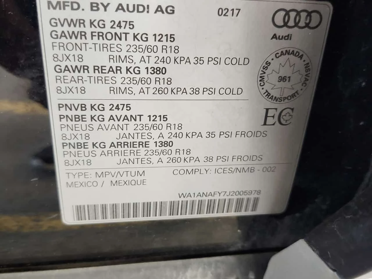 Audi Q5 * KOMFORT * CARFAX * ОПЦИЯ ЗА ФИНАНСИРАНЕ * , снимка 15 - Автомобили и джипове - 55690125