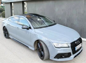 Audi A7 3.0 BiTDI Quattro| RS7 пакет | Nardo Grey | , снимка 5