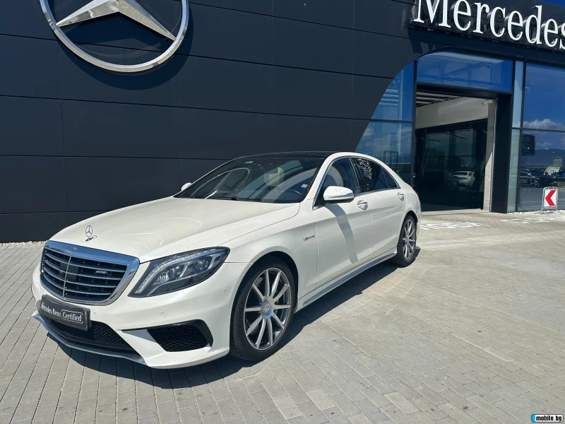 Mercedes-Benz S 63 AMG 4Matic L/Burmester/TV/Massage/Driver s Package , снимка 1 - Автомобили и джипове - 47700031