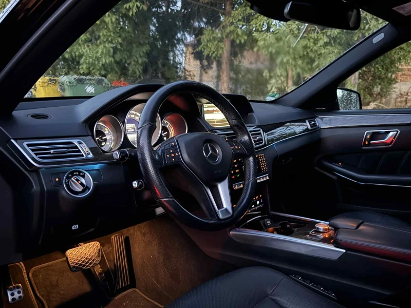 Mercedes-Benz E 350 * AMG* H&K* ОБДУХВАНЕ* DISTRONIC* ГЕРМАНИЯ* ТОП* , снимка 8 - Автомобили и джипове - 52478048