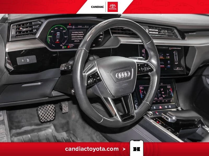 Audi E-Tron QUATTRO PROGRESSIV * DIS * PANO * ПОДГРЕВИ * КАМЕР, снимка 8 - Автомобили и джипове - 56693114