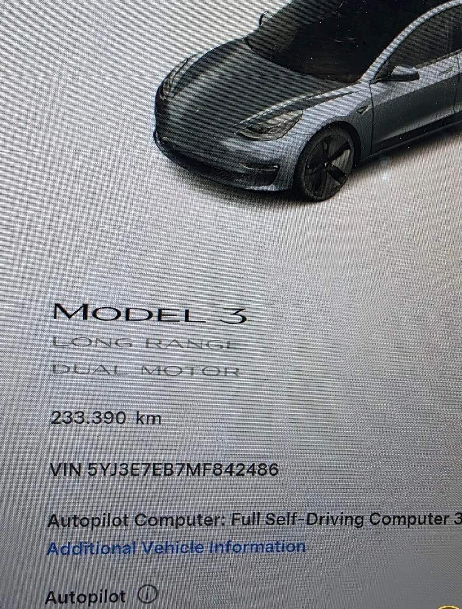 Tesla Model 3 4x4 Facelift !Long Range, снимка 15 - Автомобили и джипове - 53731206