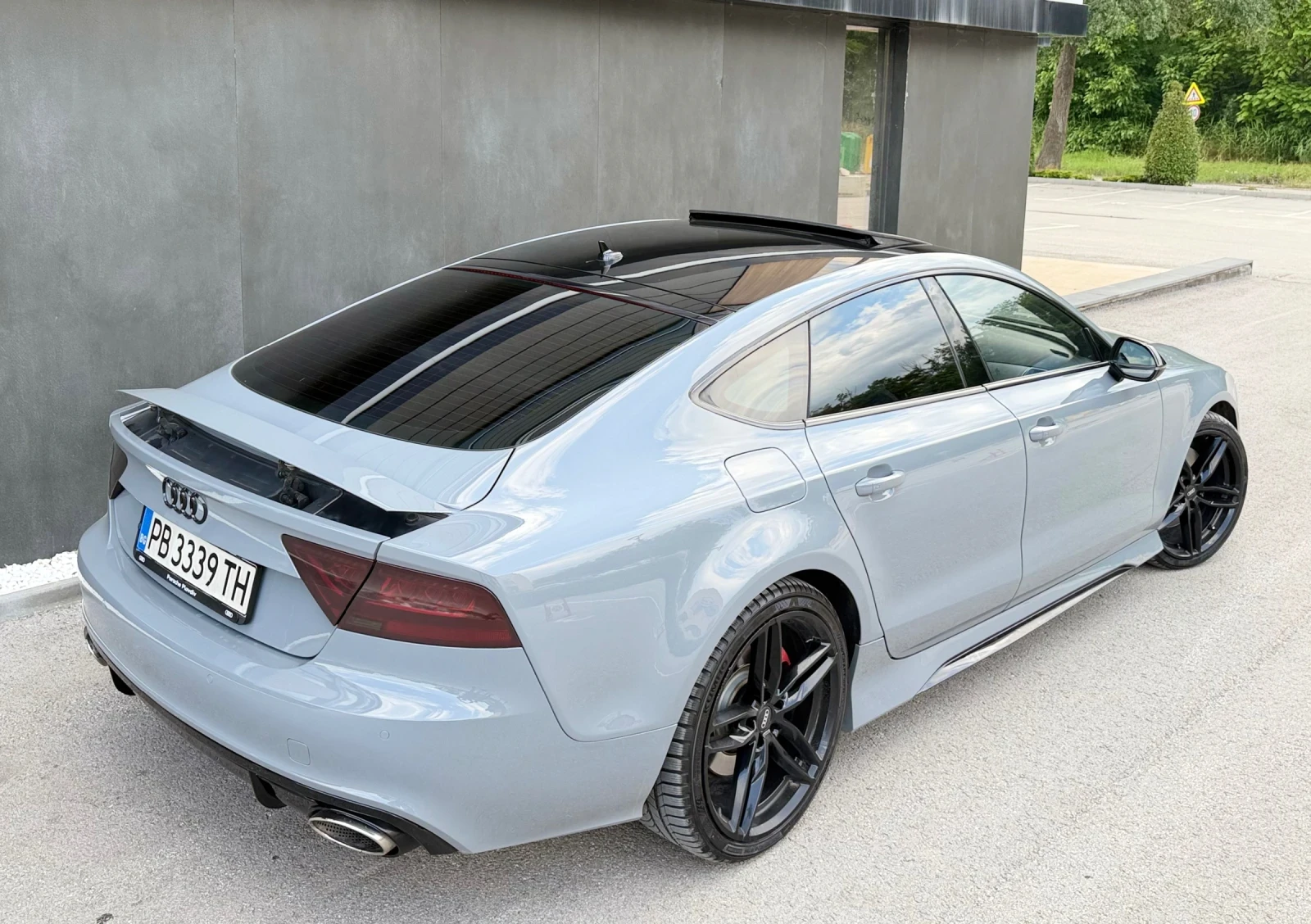 Audi A7 3.0 BiTDI Quattro| RS7 пакет | Nardo Grey | , снимка 4 - Автомобили и джипове - 54742296