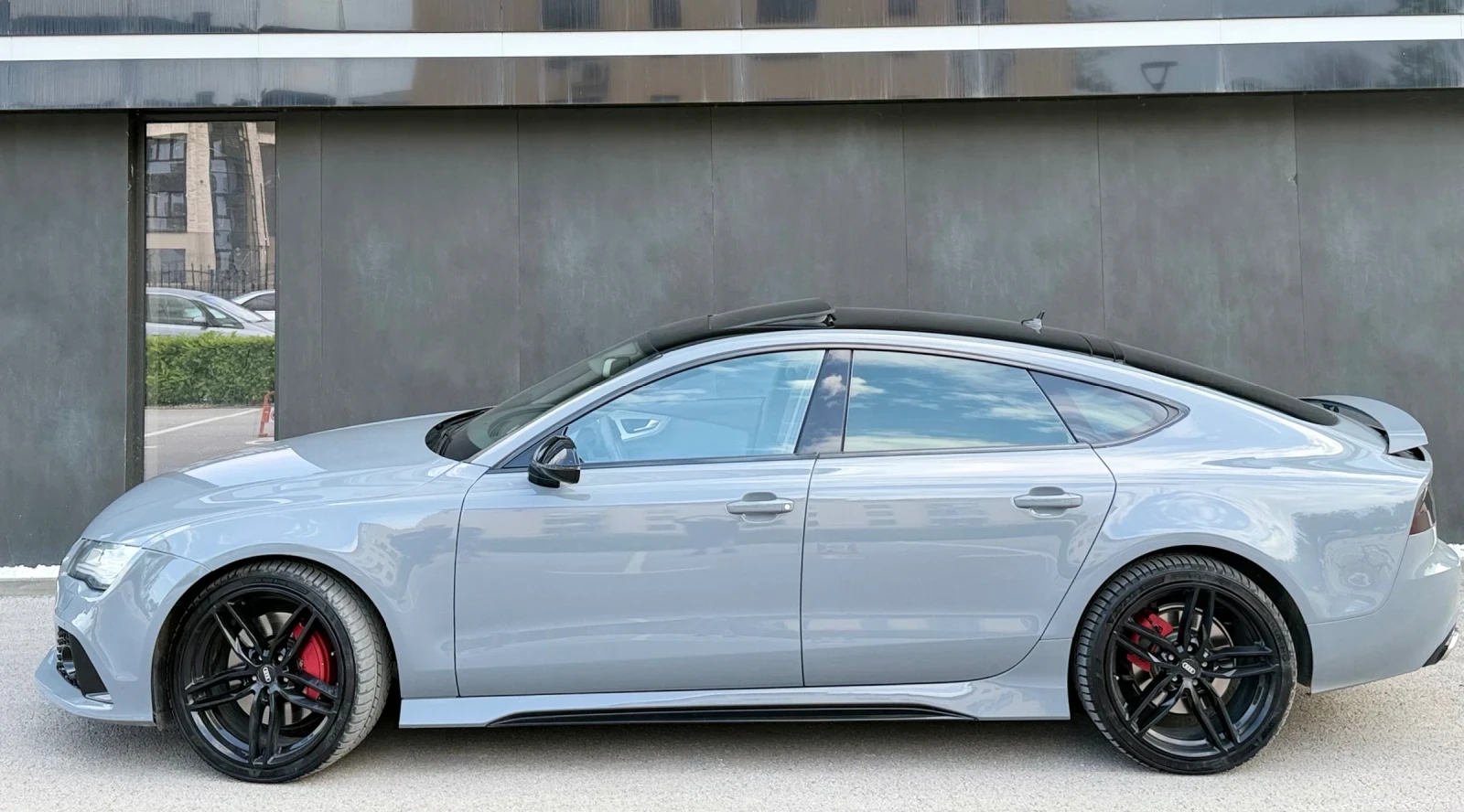 Audi A7 3.0 BiTDI Quattro| RS7 пакет | Nardo Grey | , снимка 2 - Автомобили и джипове - 54742296