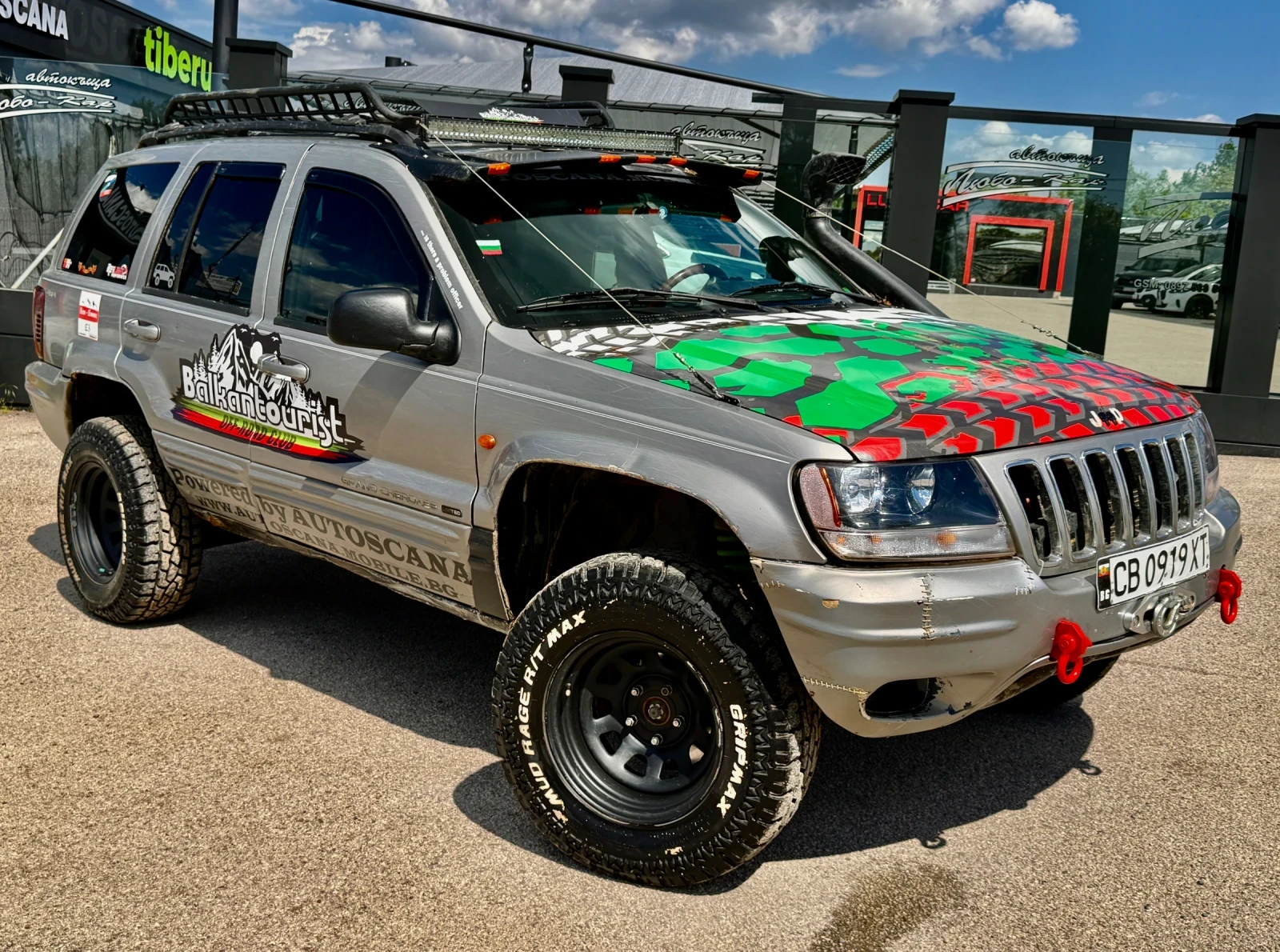 Jeep Grand cherokee Окачване/лебедка/ГАЗ, снимка 4 - Автомобили и джипове - 54695103