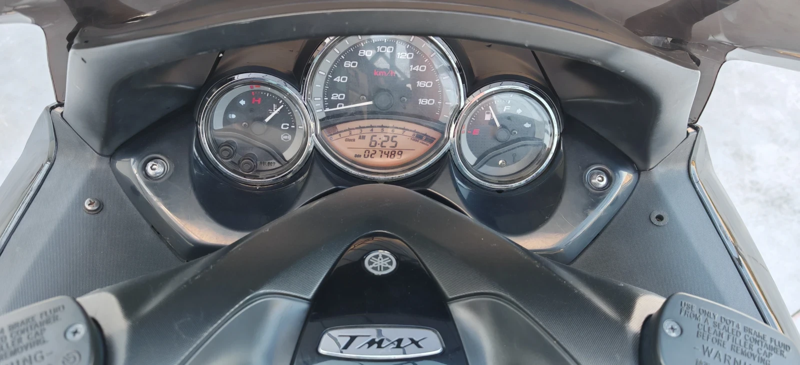 Yamaha T-max 500i ABS 2011г. 27500km , снимка 8 - Мотоциклети и мототехника - 54831498