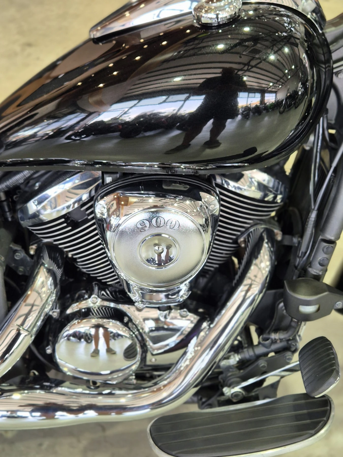 Kawasaki Vulcan VN 900i CLASSIC!! A2!! ТОП! Нов внос от ШВЕЙЦАРИЯ!, снимка 12 - Мотоциклети и мототехника - 55642333