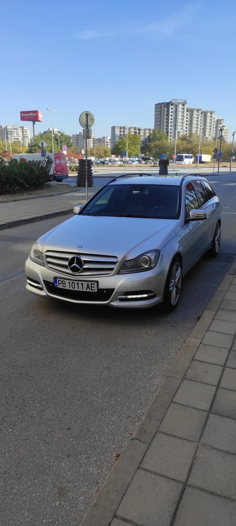 Mercedes-Benz C 200 Фейслифт, биксенон, парктроници, кожа, подгрев , снимка 1 - Автомобили и джипове - 47705423