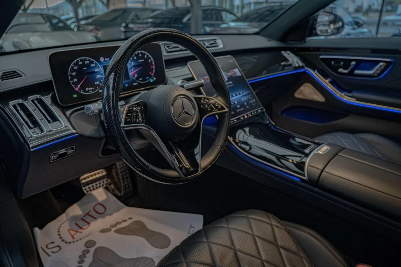 Mercedes-Benz S 500 BRABUS/Long/Carbon Packet/Burmester/RSE/Обдухване, снимка 6 - Автомобили и джипове - 52005109