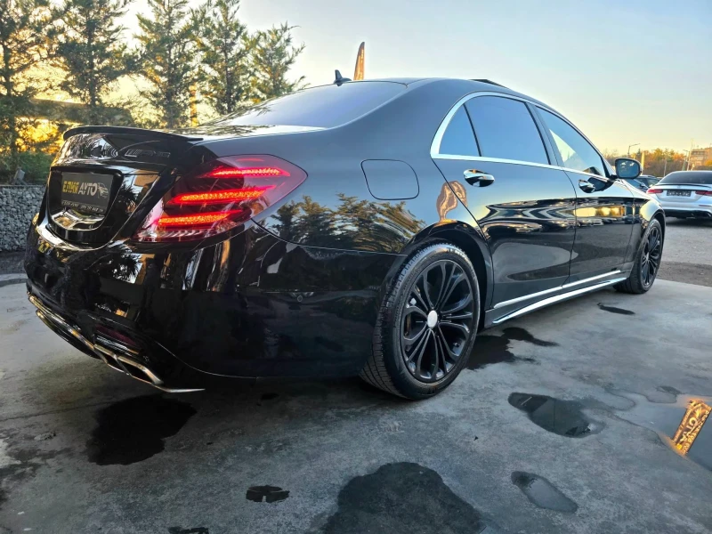 Mercedes-Benz S 450 FULL BLACK LINE FACELIFT ПАНОРАМА ЛИЗИНГ 100%, снимка 10 - Автомобили и джипове - 52258874