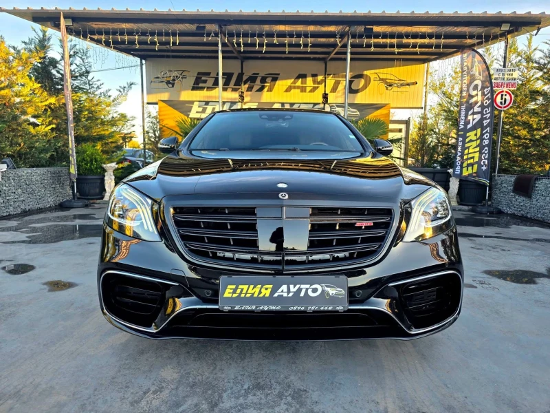 Mercedes-Benz S 450 FULL BLACK LINE FACELIFT ПАНОРАМА ЛИЗИНГ 100%, снимка 3 - Автомобили и джипове - 52258874
