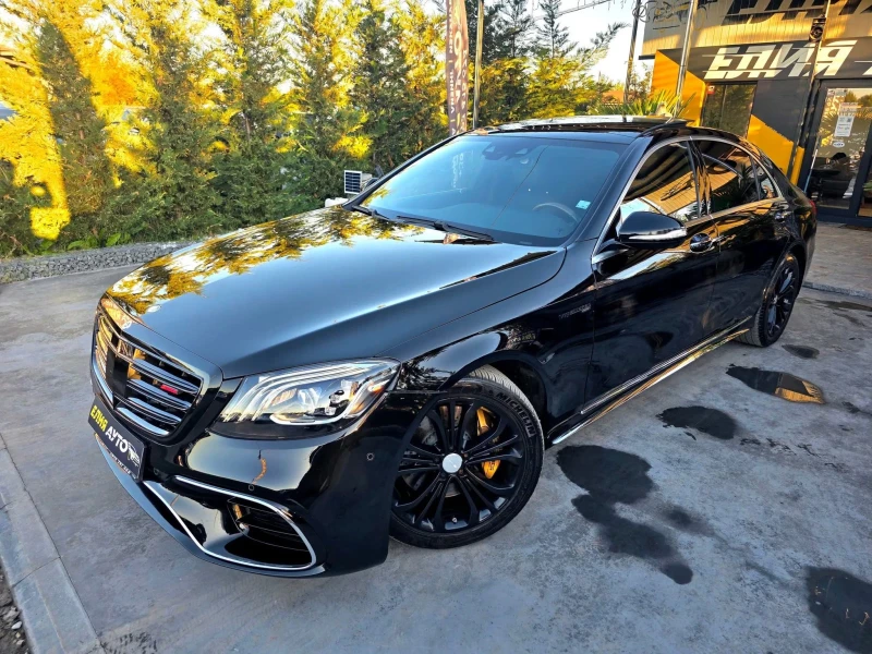 Mercedes-Benz S 450 FULL BLACK LINE FACELIFT ПАНОРАМА ЛИЗИНГ 100%, снимка 5 - Автомобили и джипове - 52258874
