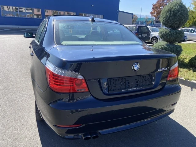 BMW 523 2.5-БЕНЗИН-160х.км РЕАЛНИ-TUV-FACELIFT-АВТОМАТИК - изображение 3