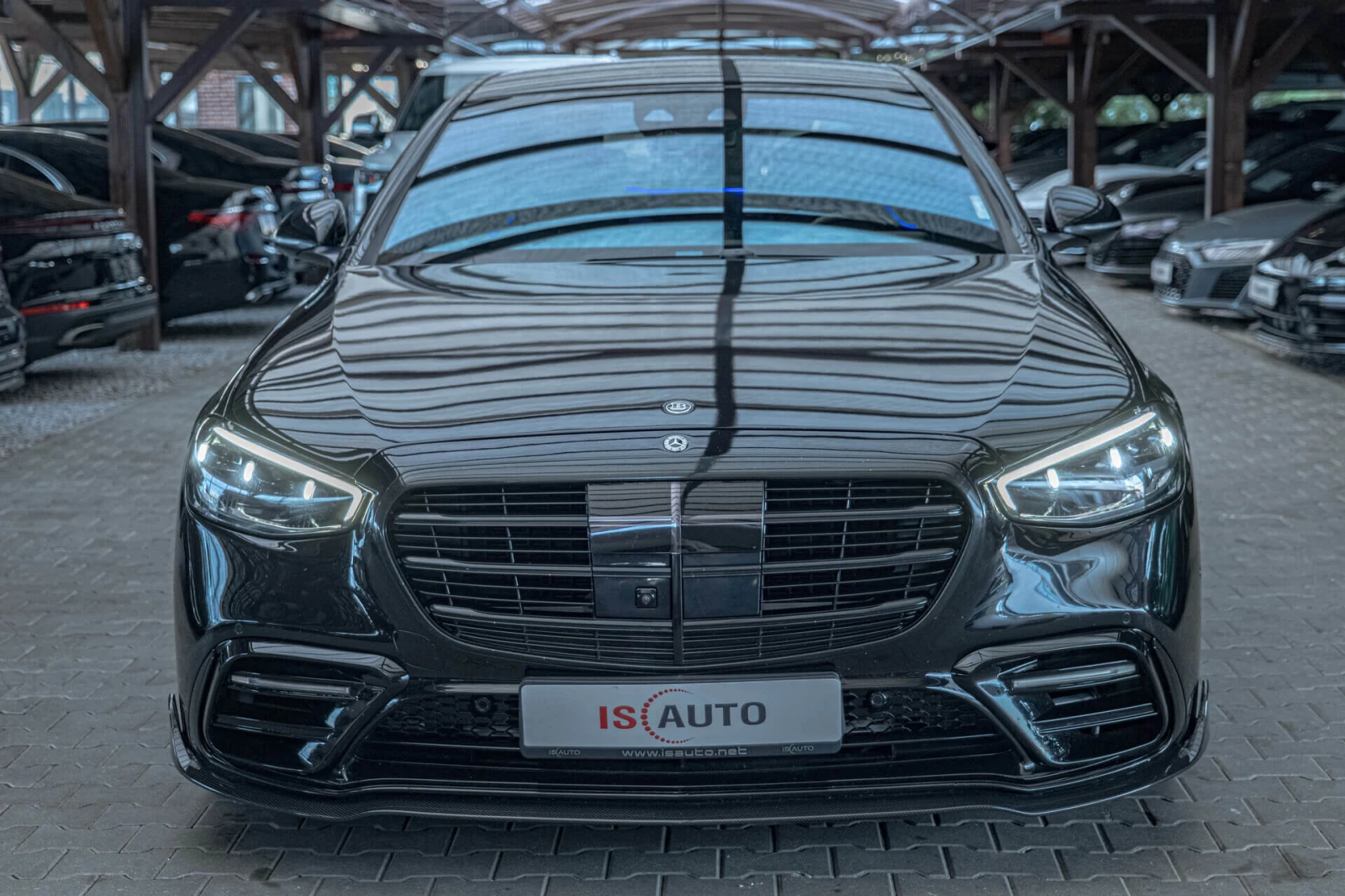 Mercedes-Benz S 500 BRABUS/Long/Carbon Packet/Burmester/RSE/Обдухване, снимка 1