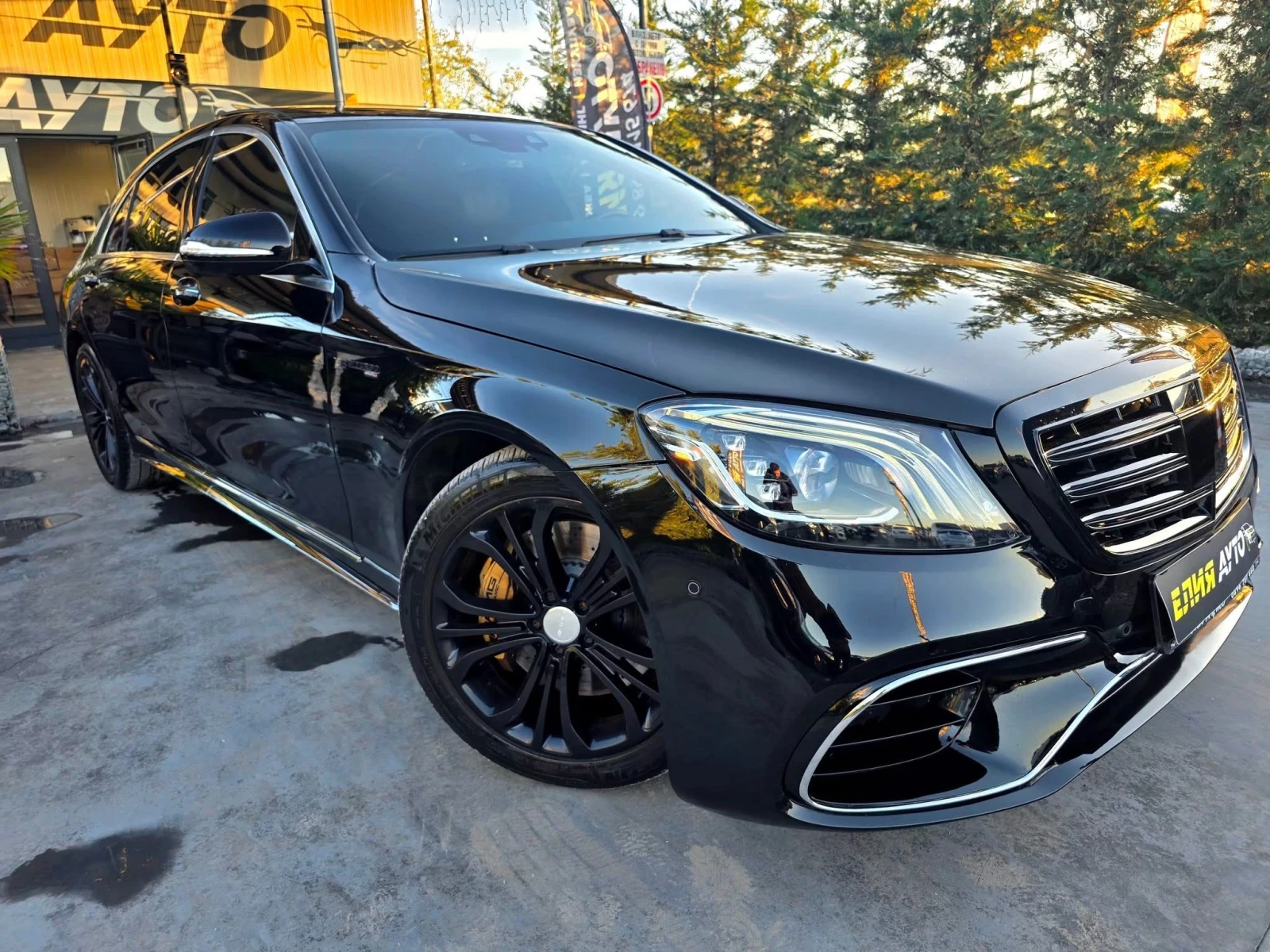 Mercedes-Benz S 450 FULL BLACK LINE FACELIFT ПАНОРАМА ЛИЗИНГ 100%, снимка 1