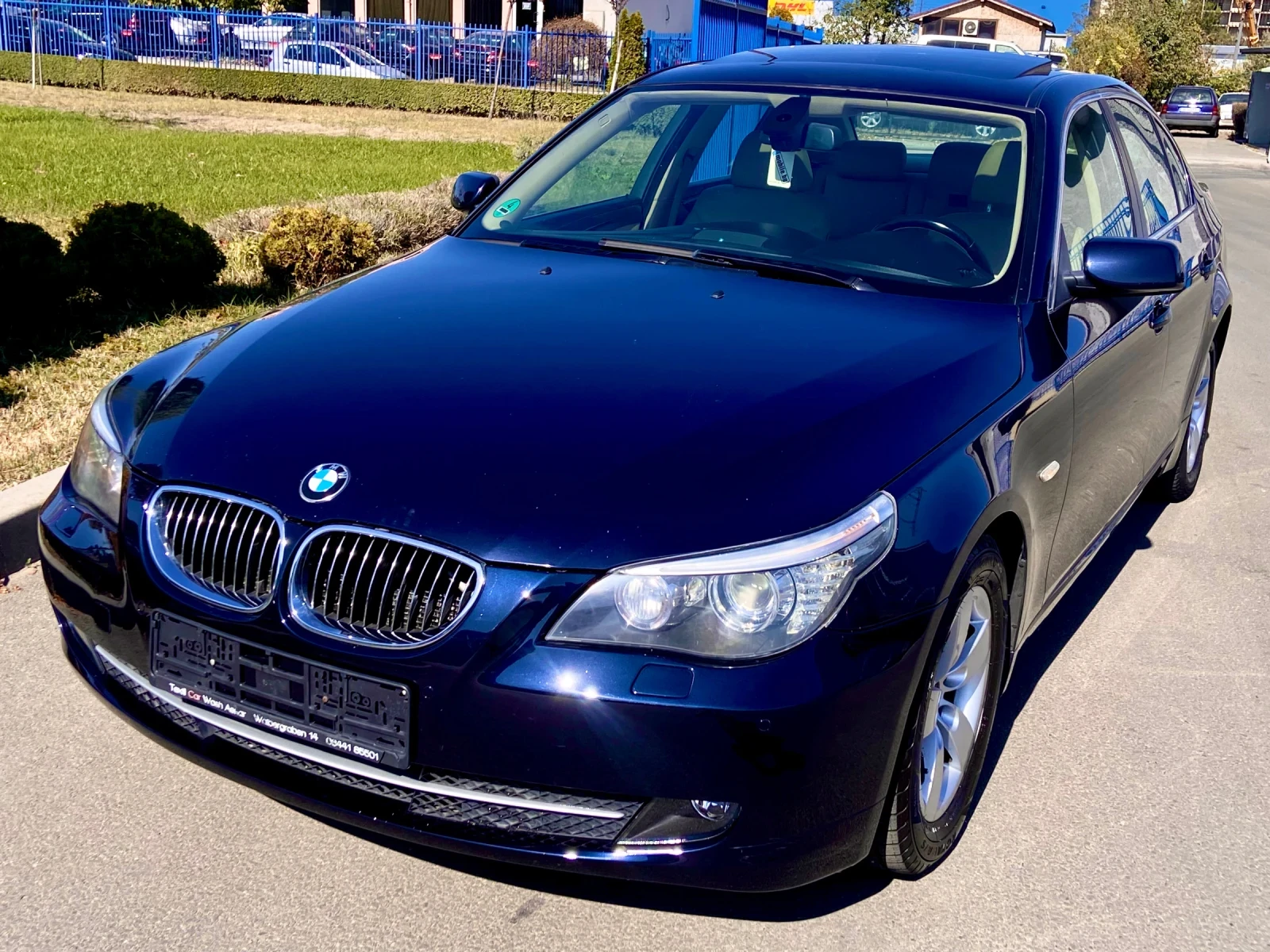 BMW 523 2.5-БЕНЗИН-160х.км РЕАЛНИ-TUV-FACELIFT-АВТОМАТИК - [1] 