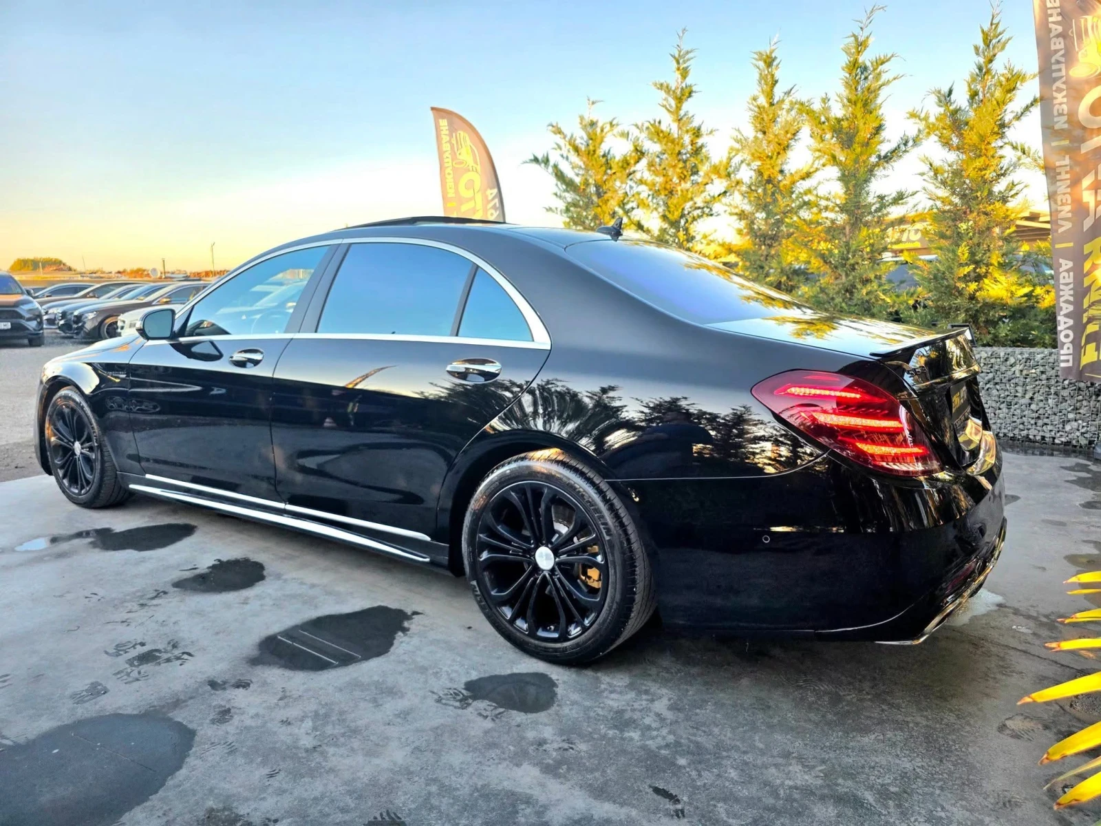 Mercedes-Benz S 450 FULL BLACK LINE FACELIFT ПАНОРАМА ЛИЗИНГ 100% - изображение 7