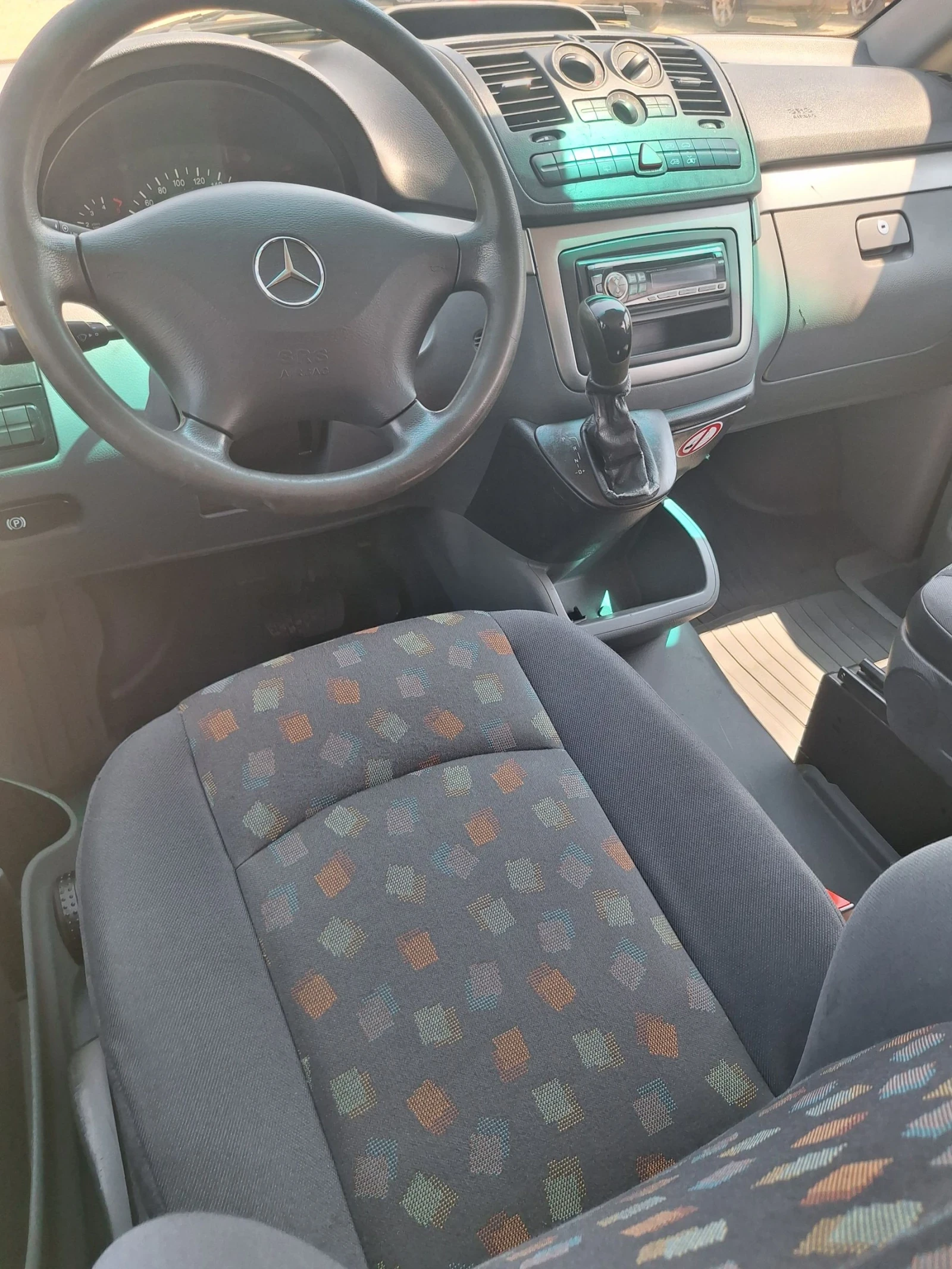 Mercedes-Benz Viano 2.2цди150к.с.автомат4х4.На ход от Швейцария.На 130, снимка 13 - Автомобили и джипове - 54797739