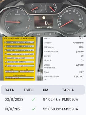 Opel Crossland X 1.6CDTI/COSMO/BLACK FRIDAY/LED/КАМЕРА/NAVI/БЛУТУТ - 15900 лв. / 8129.54 € - 46372547 12