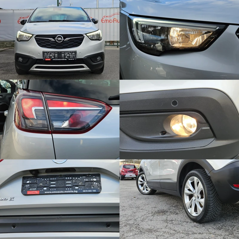 Opel Crossland X 1.6CDTI/COSMO/BLACK FRIDAY/LED/КАМЕРА/NAVI/БЛУТУТ, снимка 17 - Автомобили и джипове - 52481484