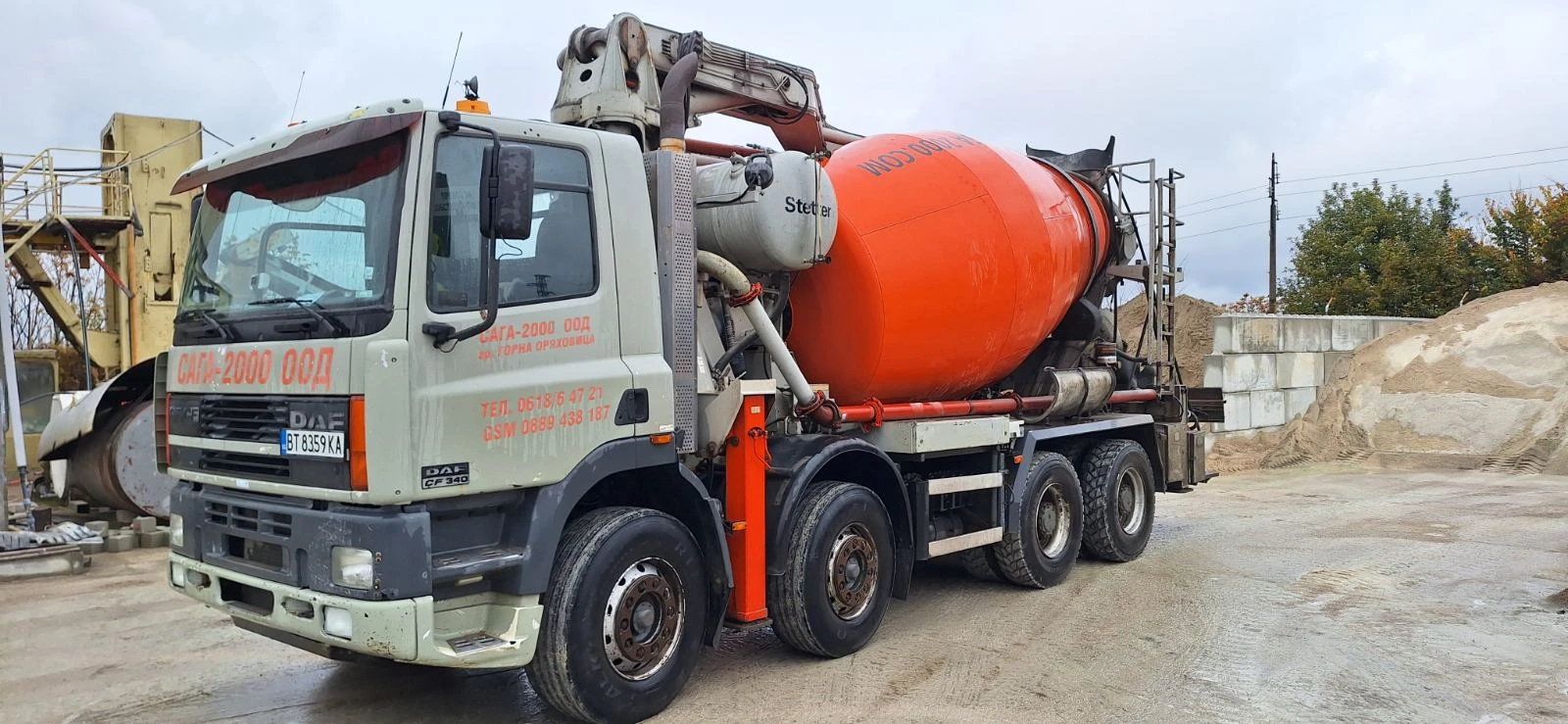 Бетон помпа DAF SCHWING 26 метра, снимка 1