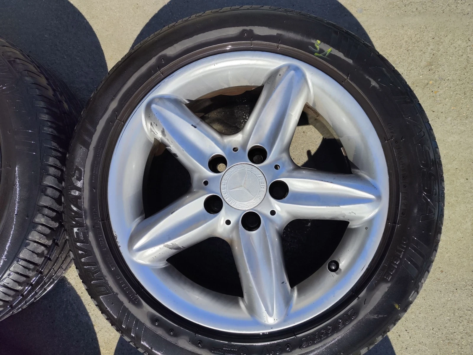 Гуми с джанти Lassa 205/55R16, снимка 3 - Гуми и джанти - 55316251