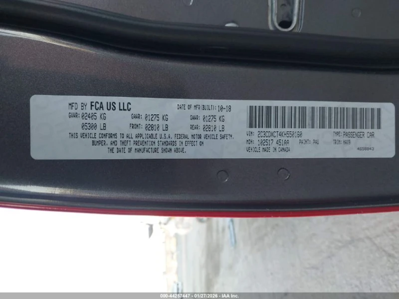 Dodge Charger 5.7l R/T Rwd, снимка 9 - Автомобили и джипове - 53556758