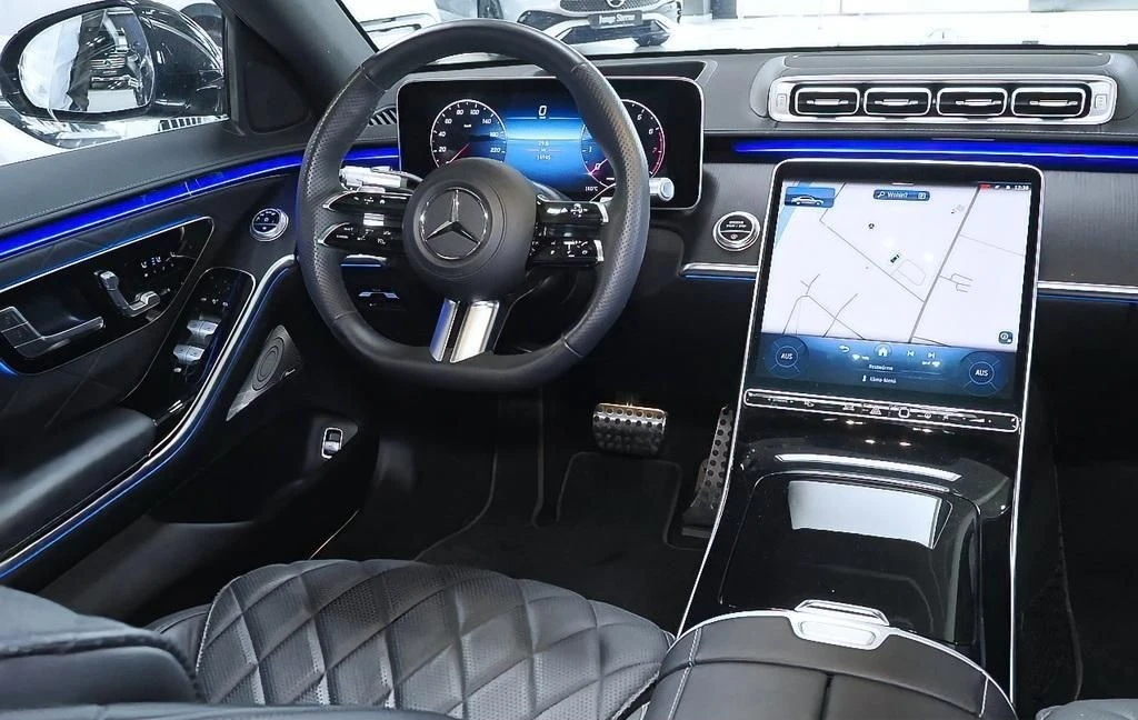Mercedes-Benz S 580 AMG/ LONG/ 4-MATIC/ EXCLUSIV/ BURM/ PANO/ HEAD UP/ - изображение 8