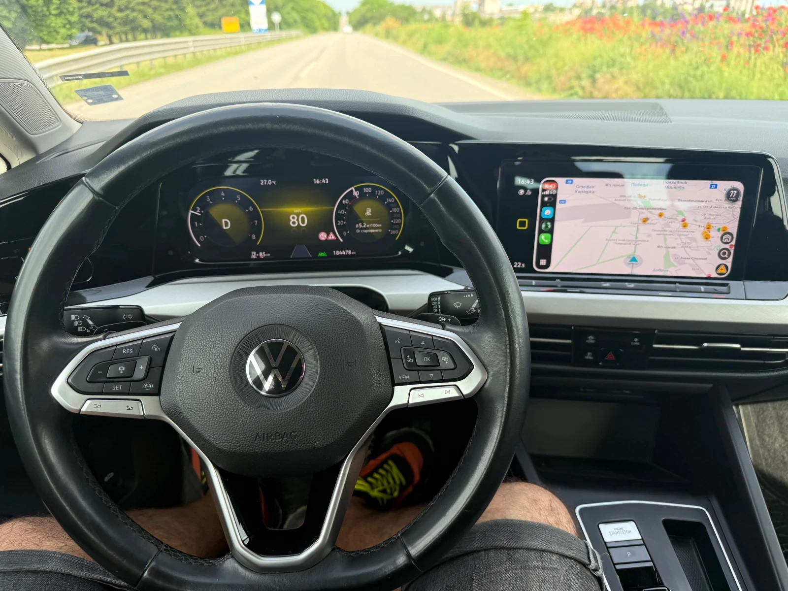 VW Golf Автоматик-Метан, снимка 8 - Автомобили и джипове - 54767619