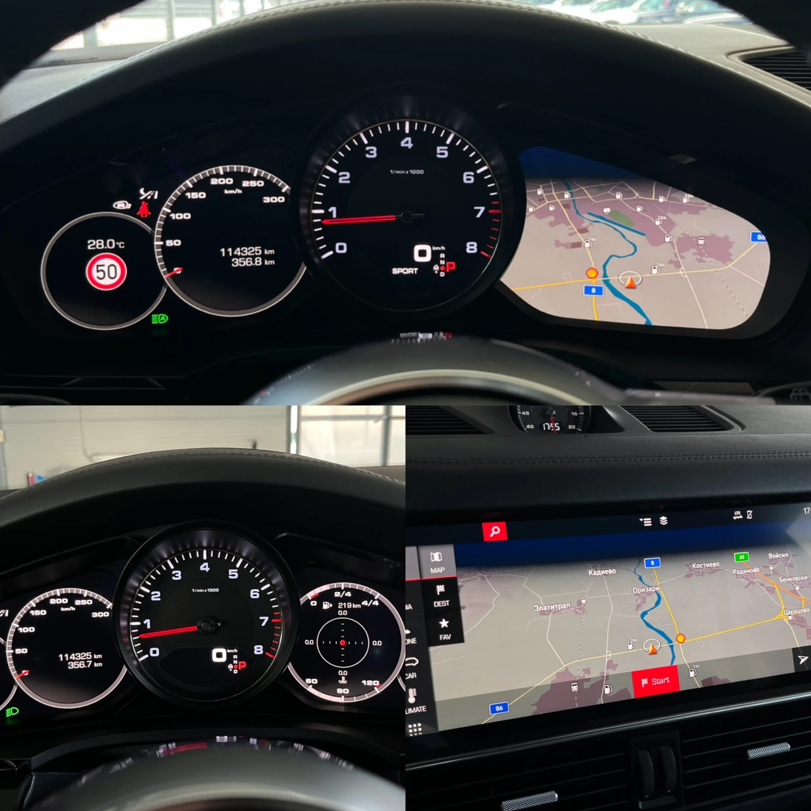 Porsche Cayenne  S / Night Vision /  / FULL  | Mobile.bg   11