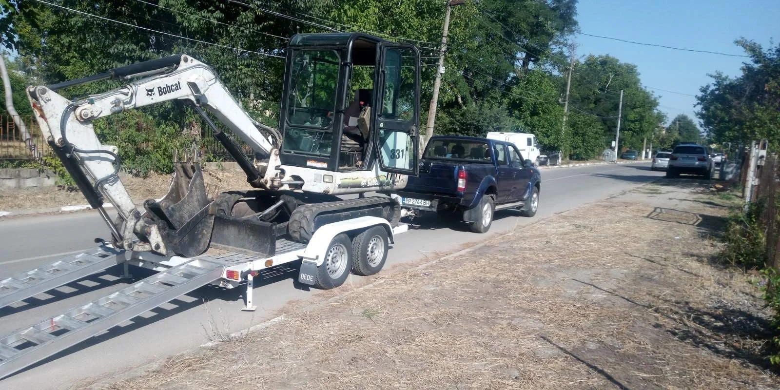 Багер Bobcat 331, снимка 9 - Индустриална техника - 55848662