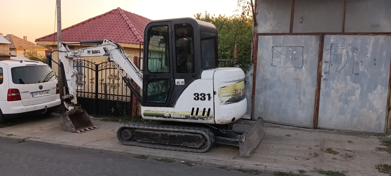 Багер Bobcat 331, снимка 2 - Индустриална техника - 55848662